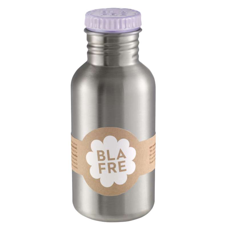 Blafre Steel Drinking Bottle - 500 ml - Purple
