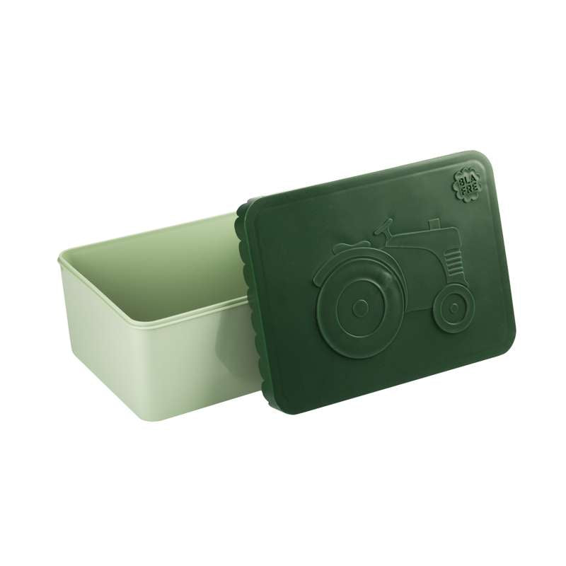 Blafre Lunchbox with 1 Compartment - Tractor - Green