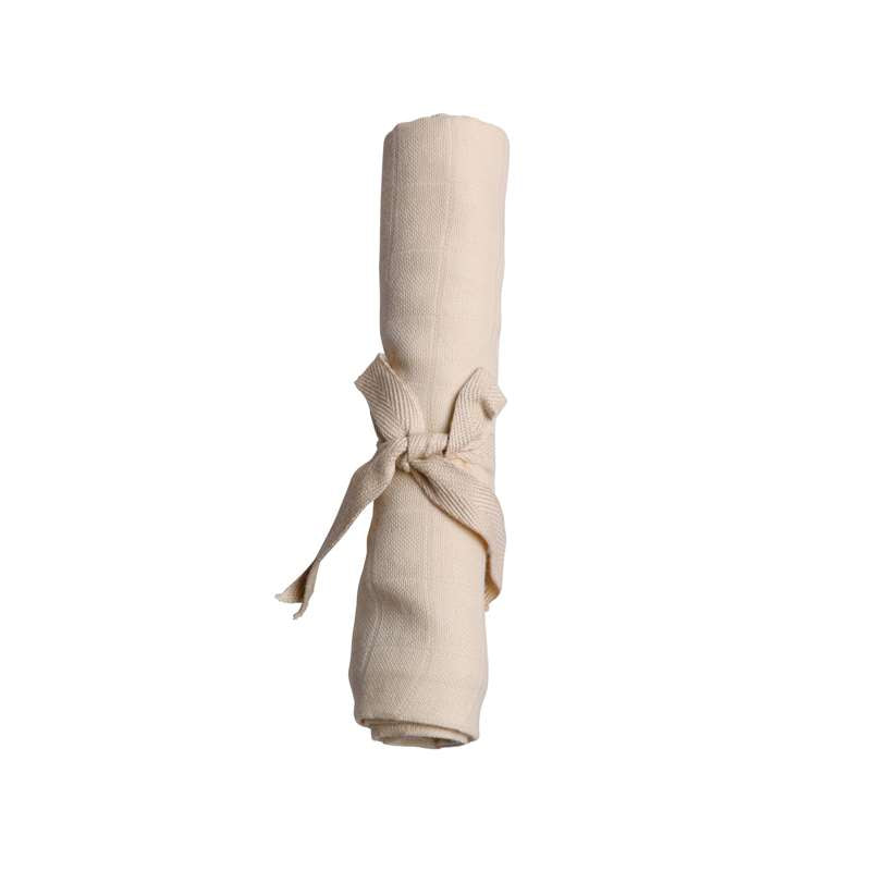 Filibabba Muslin Cloth Diaper - Pinkish White - GOTS Certified