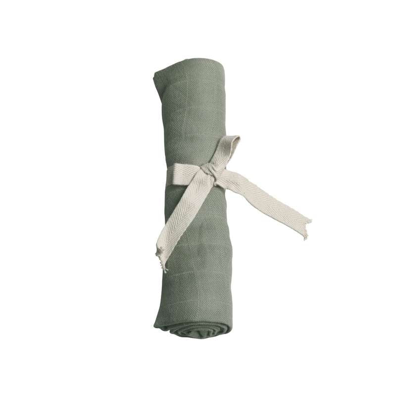 Filibabba Muslin Cloth Diaper - Tender Green - GOTS Certified