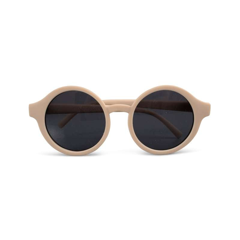 Kids sunglasses in recycled plastic - Toasted Almond