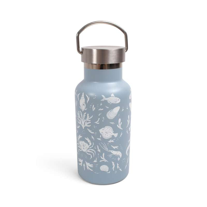 Stainless steel water bottle - Nordic Ocean Mono