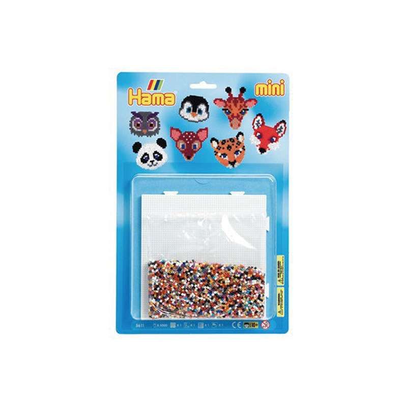 HAMA Mini Bead Set - Animal Heads