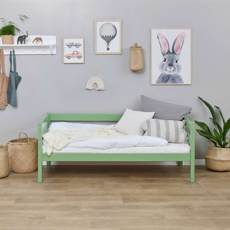 Hoppekids ECO Comfort Junior bed ECO Comfort 70x160 cm - Pale Green