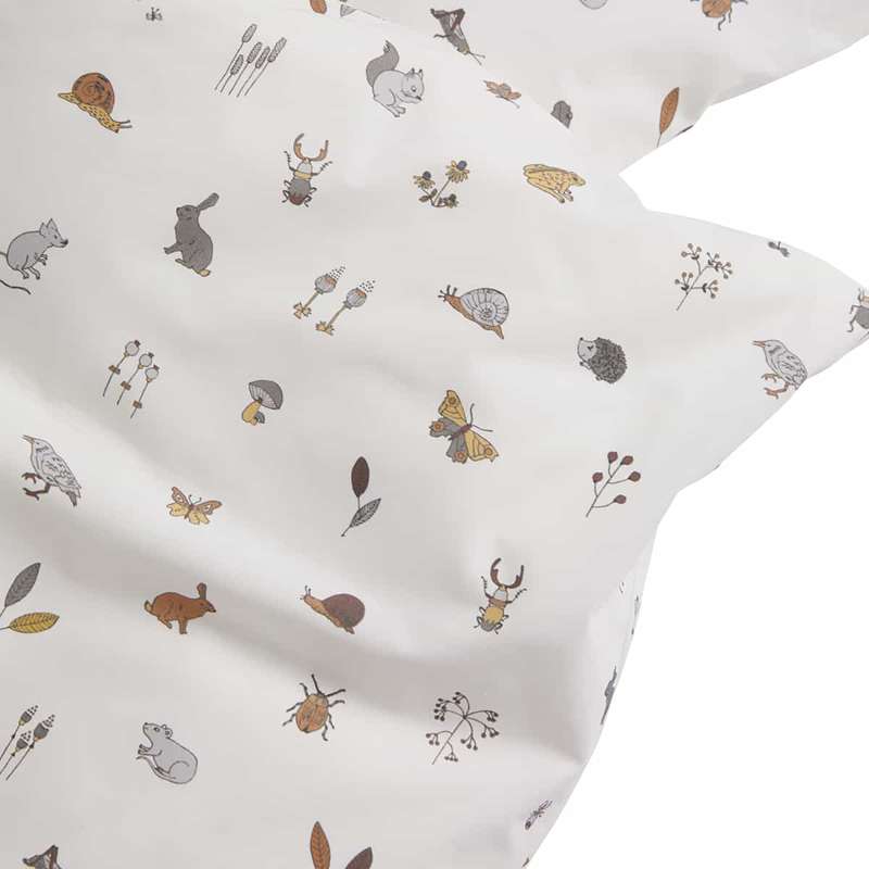 Leander Baby Bedding - 70x100 cm - Forrest - Cappuccino