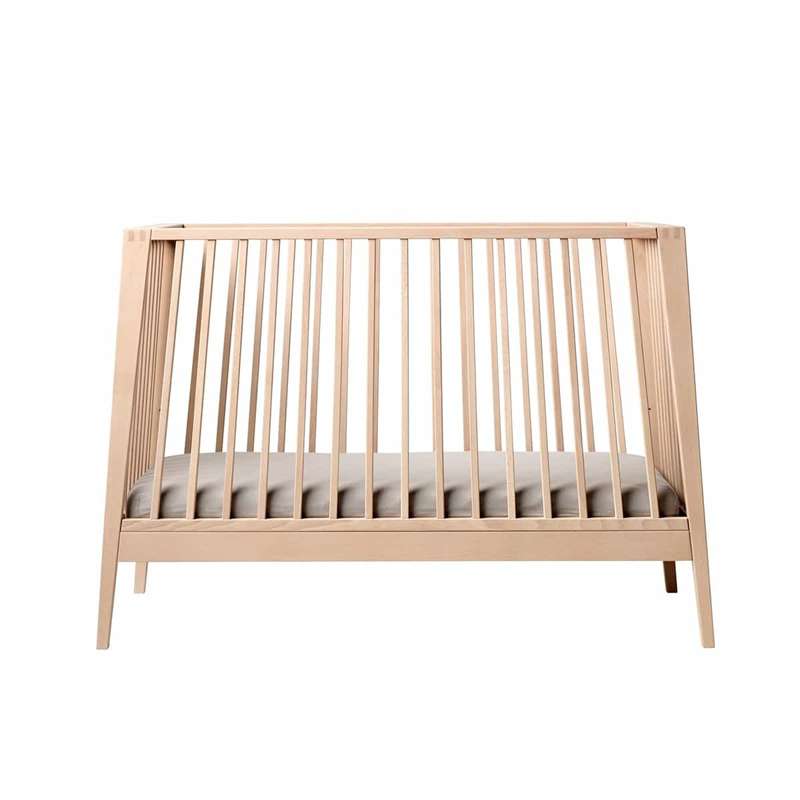Leander Linea Baby Bed 60x120 cm incl. mattress - Beech