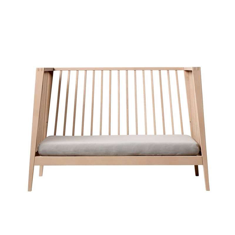 Leander Linea Baby Bed 60x120 cm incl. mattress - Beech