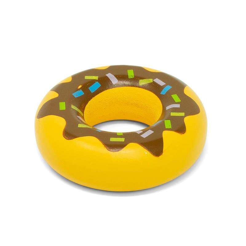 MaMaMeMo Donut with brown glaze